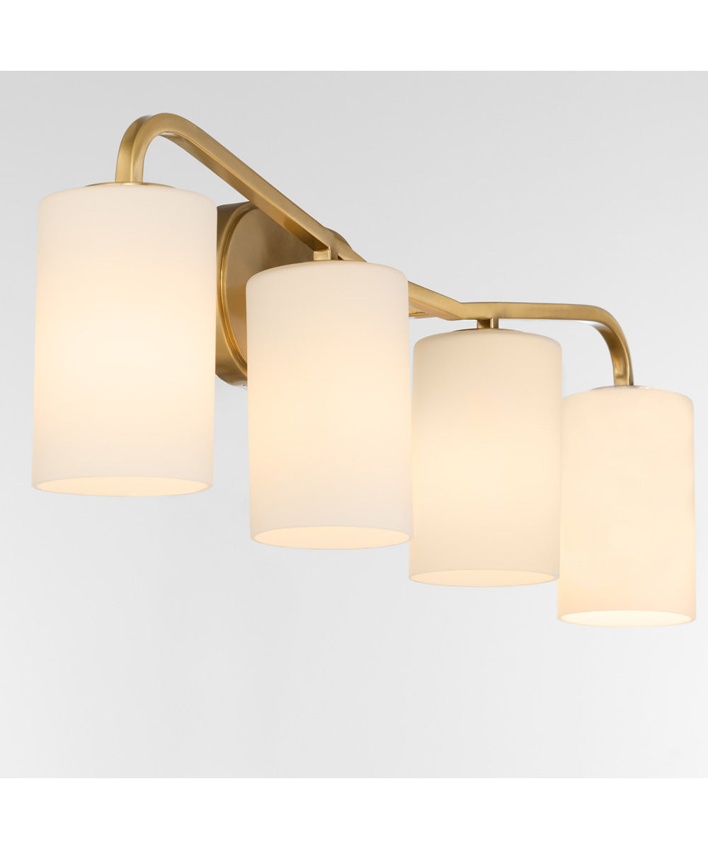 Rutherford 4-light Bath Vanity Light Brushed Brass