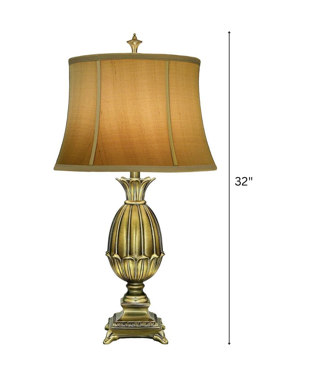 32"H 3-Way Table Lamp Florentine