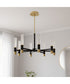 Davies 8-light Chandelier Brushed Gold
