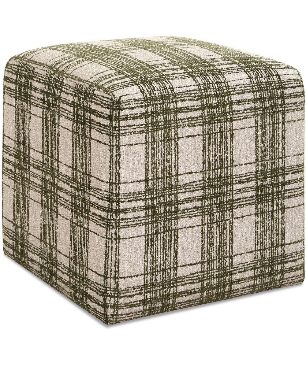 Joie Ireland Plaid Ottoman
