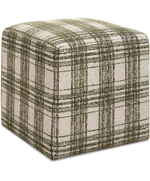 Joie Ireland Plaid Ottoman