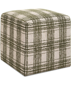 Joie Ireland Plaid Ottoman