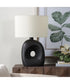 Peephole Outdoor Bronze Table Lamp
