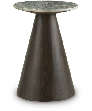 Waltnor Accent Table Gray/White/Brown