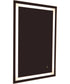 Meredith 1-Light Mirror White