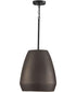 Della 1-Light Pendant Terracotta Umber