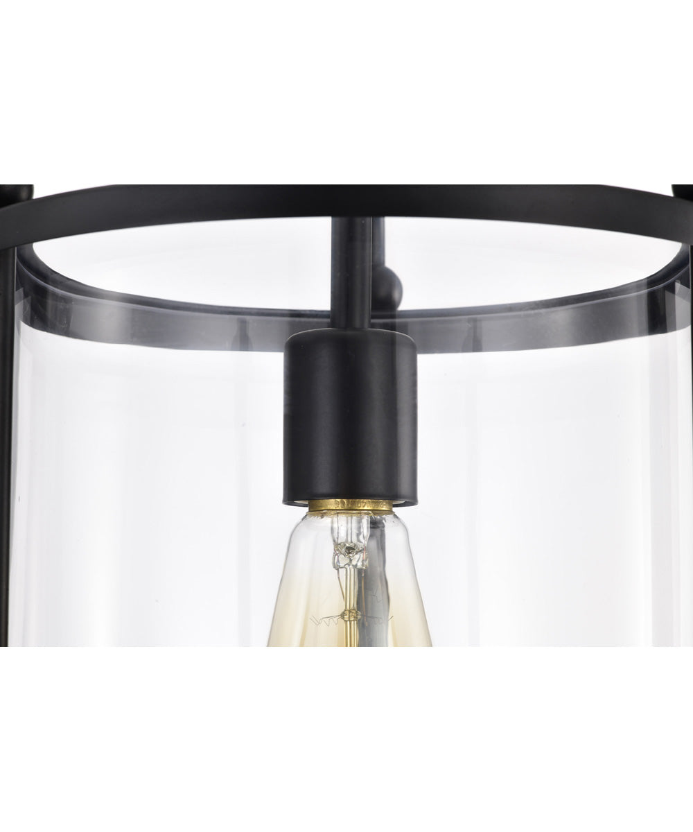 Yorktown 1-Light Pendant Matte Black