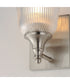 Julip 1-Light Bath Vanity Satin Nickel