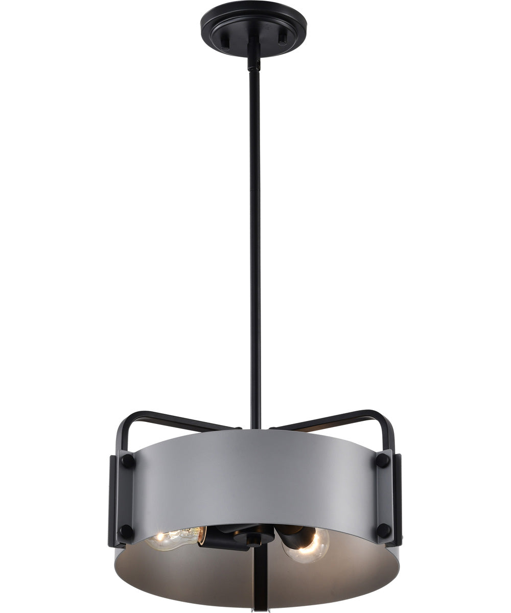 Altos 3-Light Pendant Matte Gray