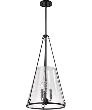 Valentine 3-Light Pendant Black