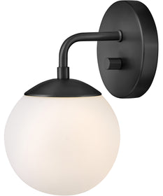 Julep 1-Light Medium Single Light Sconce in Black
