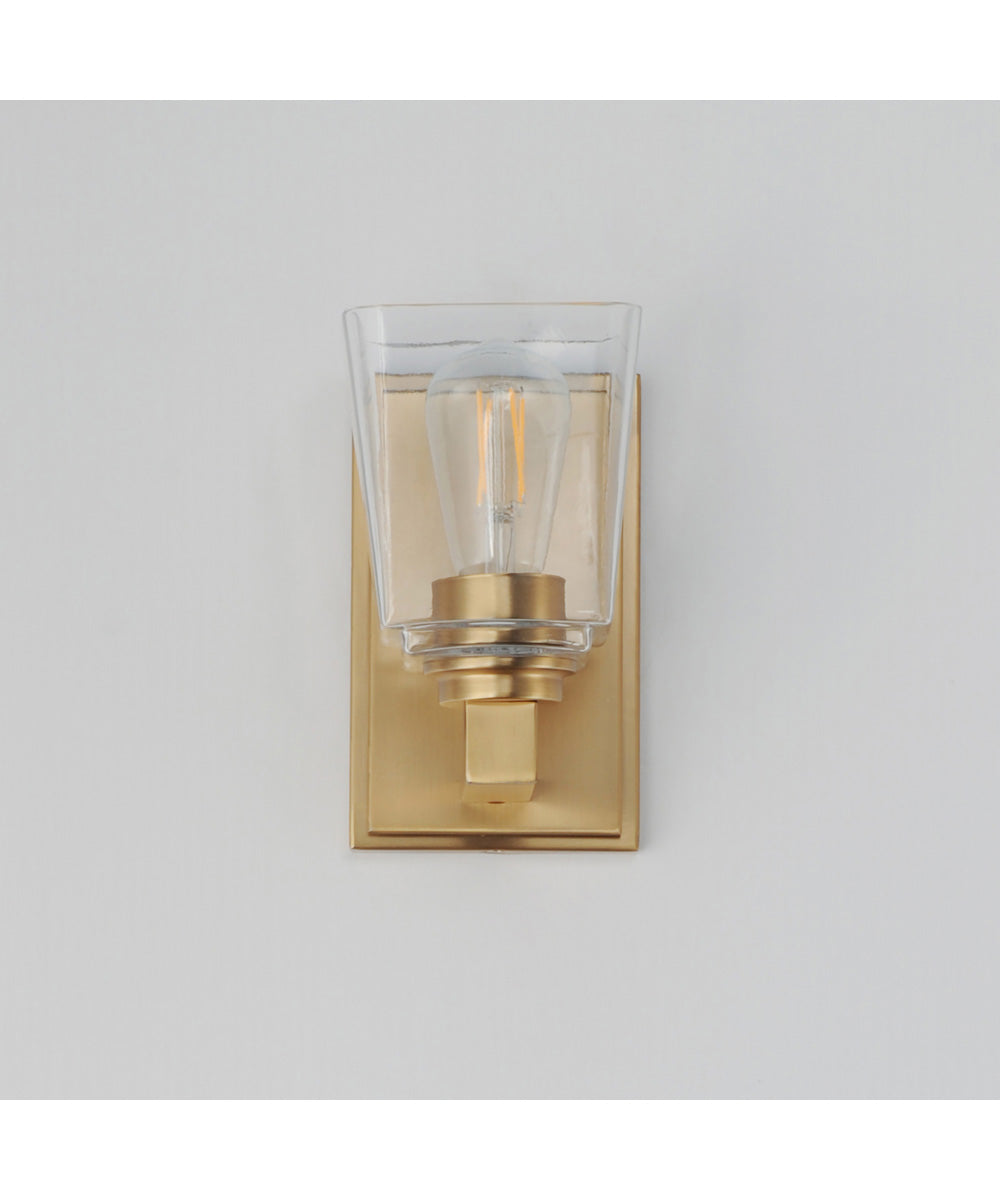 Cubos 1-Light Wall Sconce Natural Aged Brass