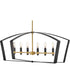 Sammi 6-Light Large Six Light Linear in Black