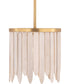 Marimba 12 inch Pendant Weathered White