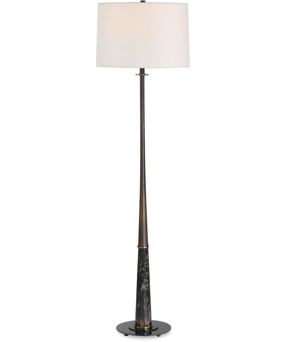 Tallarico Brass & Marble Floor Lamp