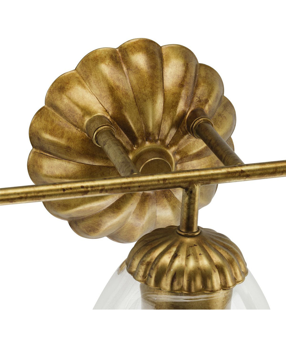 Quillan 3-Light Transitional Bath & Vanity Light Gold Ombre