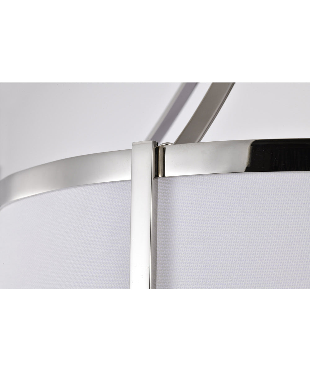 Easton 3-Light Pendant Polished Nickel