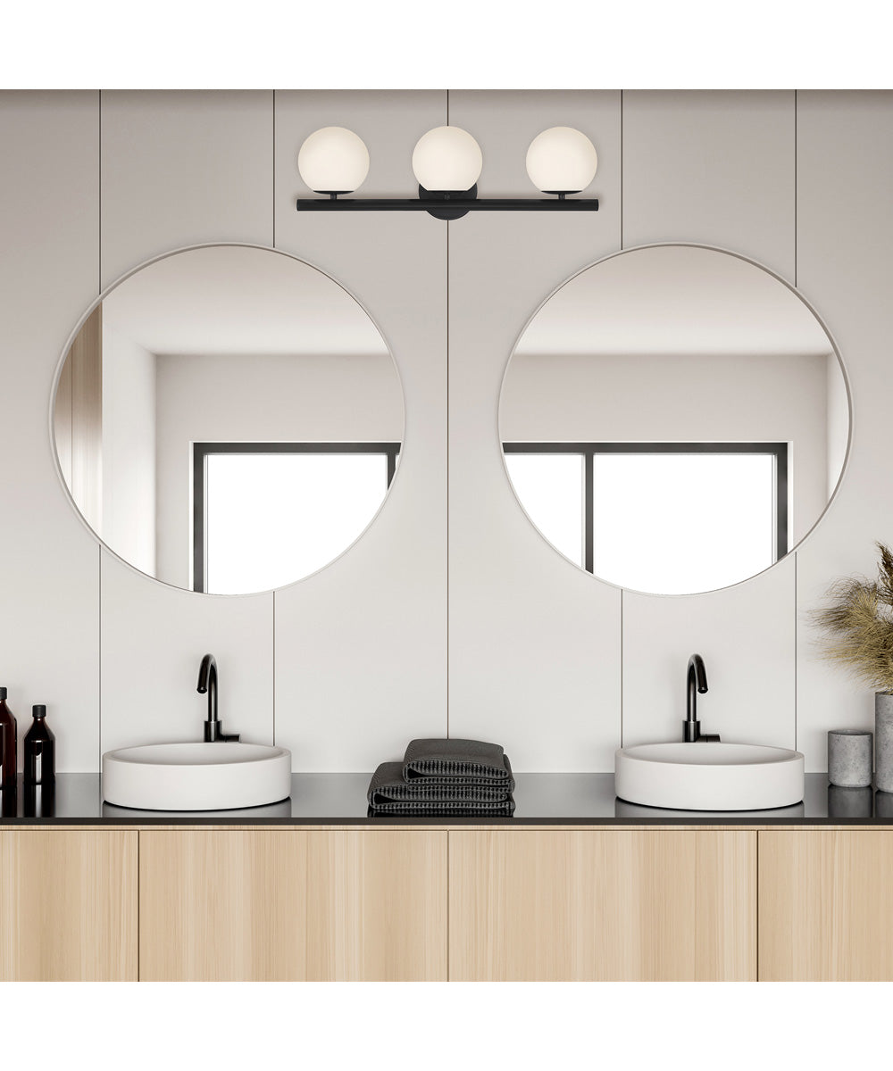 Crown Heights 3 Light Vanity Matte Black