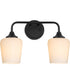 Raymond Wall Mount Light Fixture Matte Black