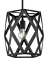 Saucedo 1-Light Modern Pendant Matte Black