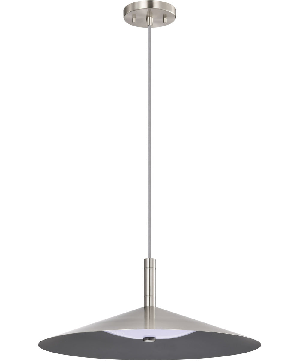 Corrine  Pendant Brushed Nickel