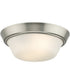 Edessa Flush Mount Brushed Nickel