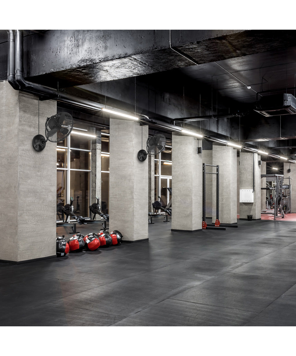 14" Bellows I Indoor/Outdoor Fan Flat Black