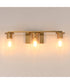 Livingston 3-Light Bath Vanity Natural Aged Brass