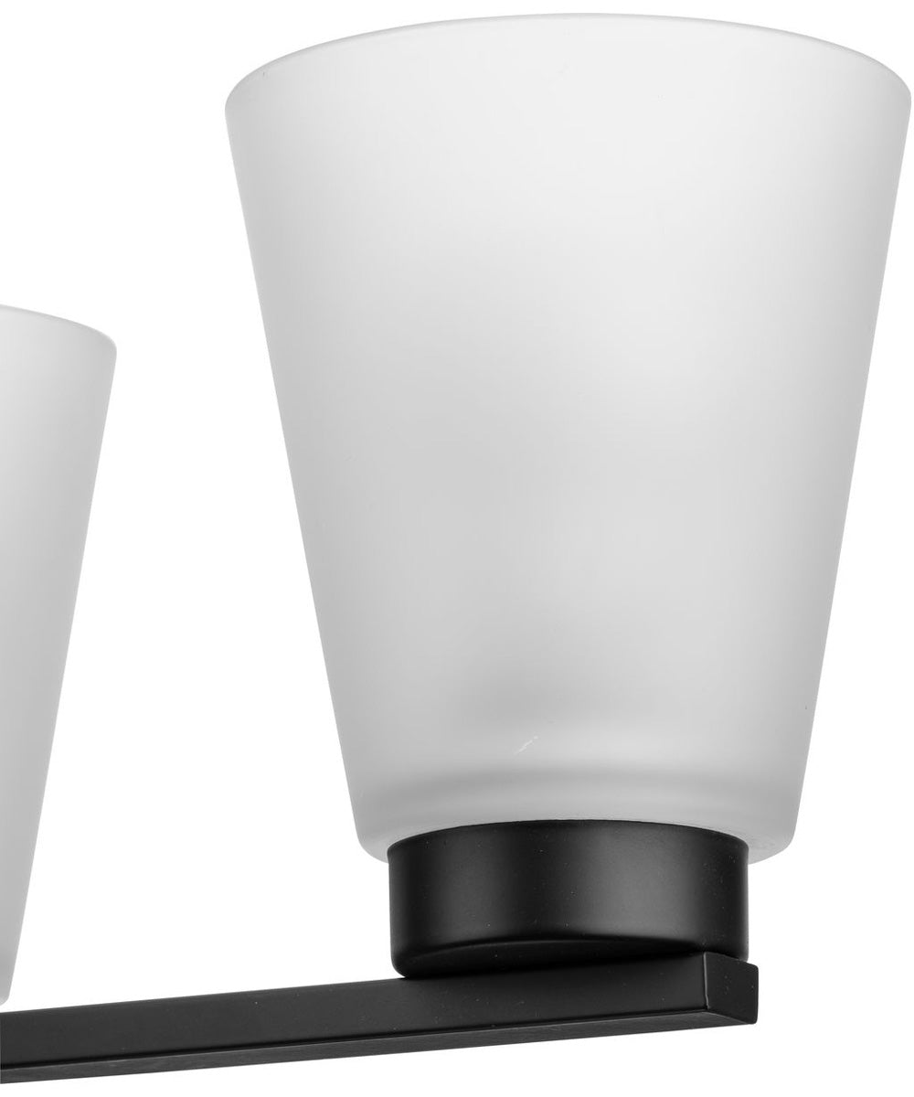 Tanner 3-Light Chandelier Matte Black