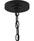 Celino 9-Light Chandelier Black
