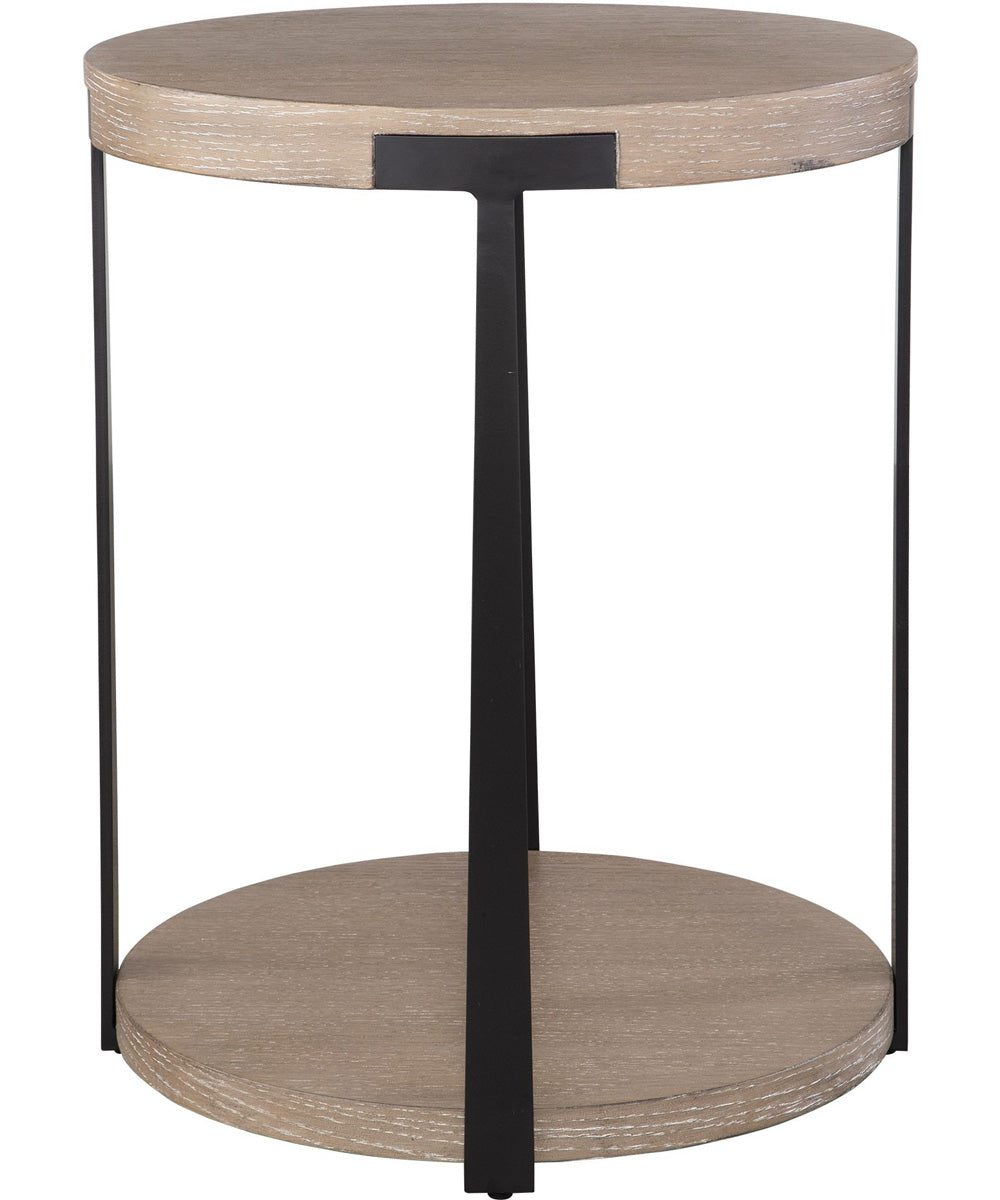 Palisade Natural Round Side Table