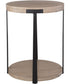 Palisade Natural Round Side Table