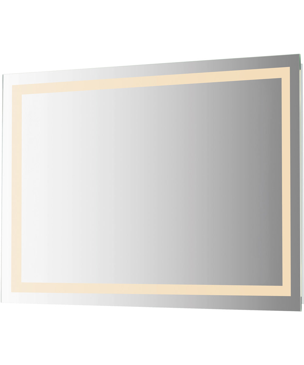 48 inchWx30 inchH 5CCT Perimeter Frontlit LED Mirror Mirror