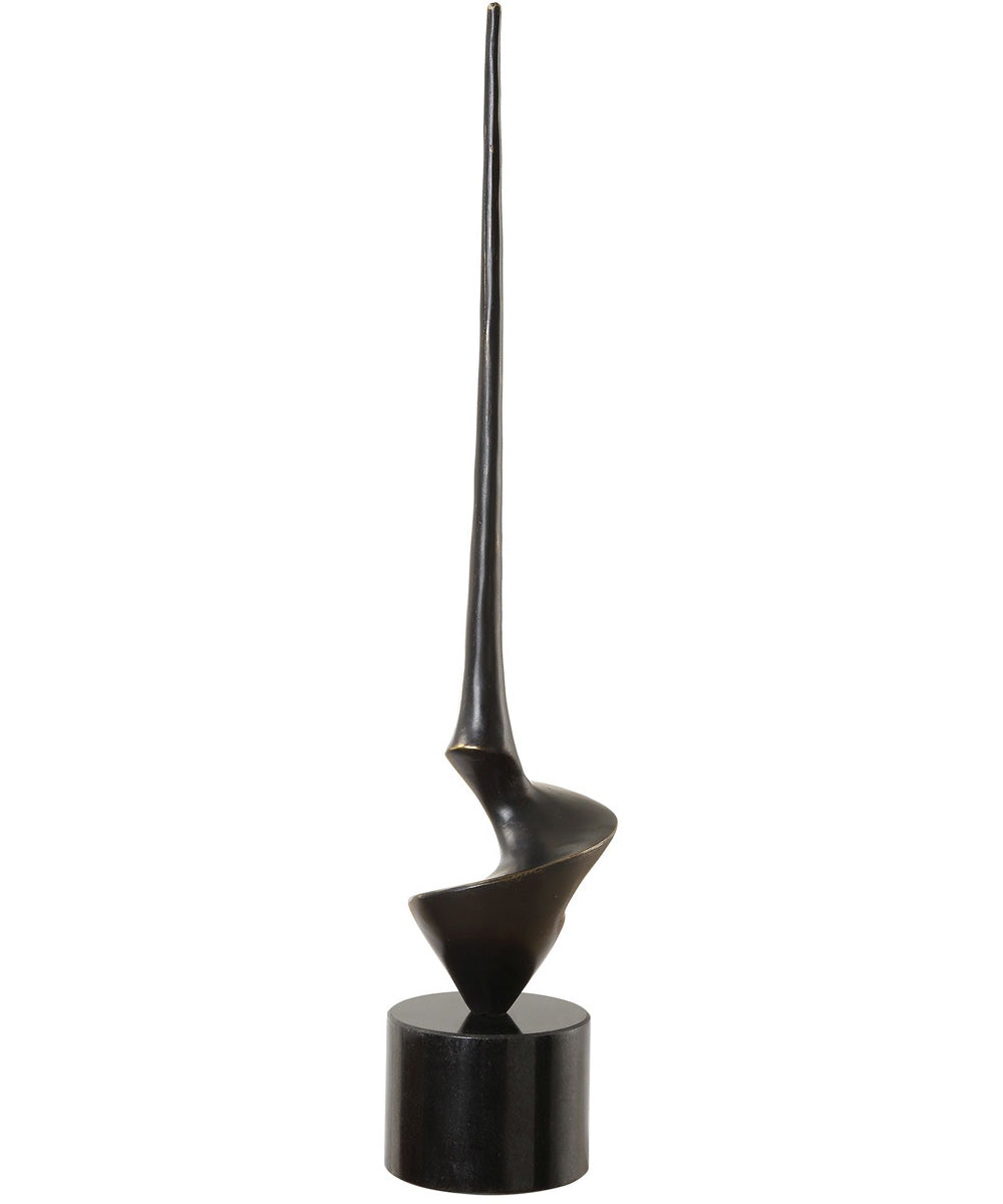 All Twisted Bronze Sculpture