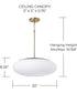 Soren 1-Light Pendant Aged Brass