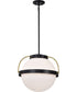 Lakeshore 1-Light Pendant Matte Black