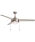 Trio Pull 52 inch 3-Blade Fan w Pull Chain Satin Nickel