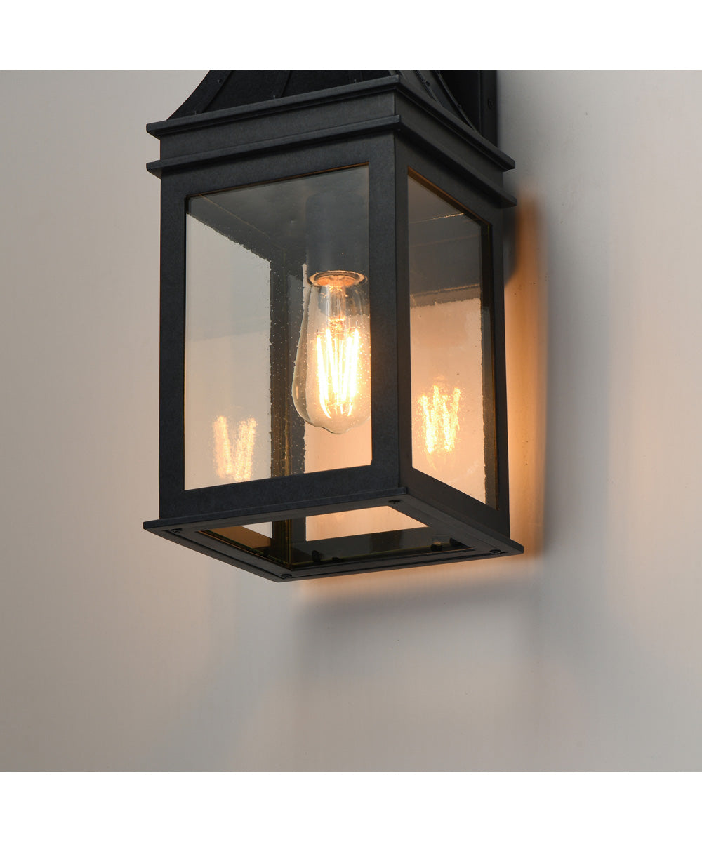 Bramwell VX 1-Light Outdoor Wall Sconce Black Patina