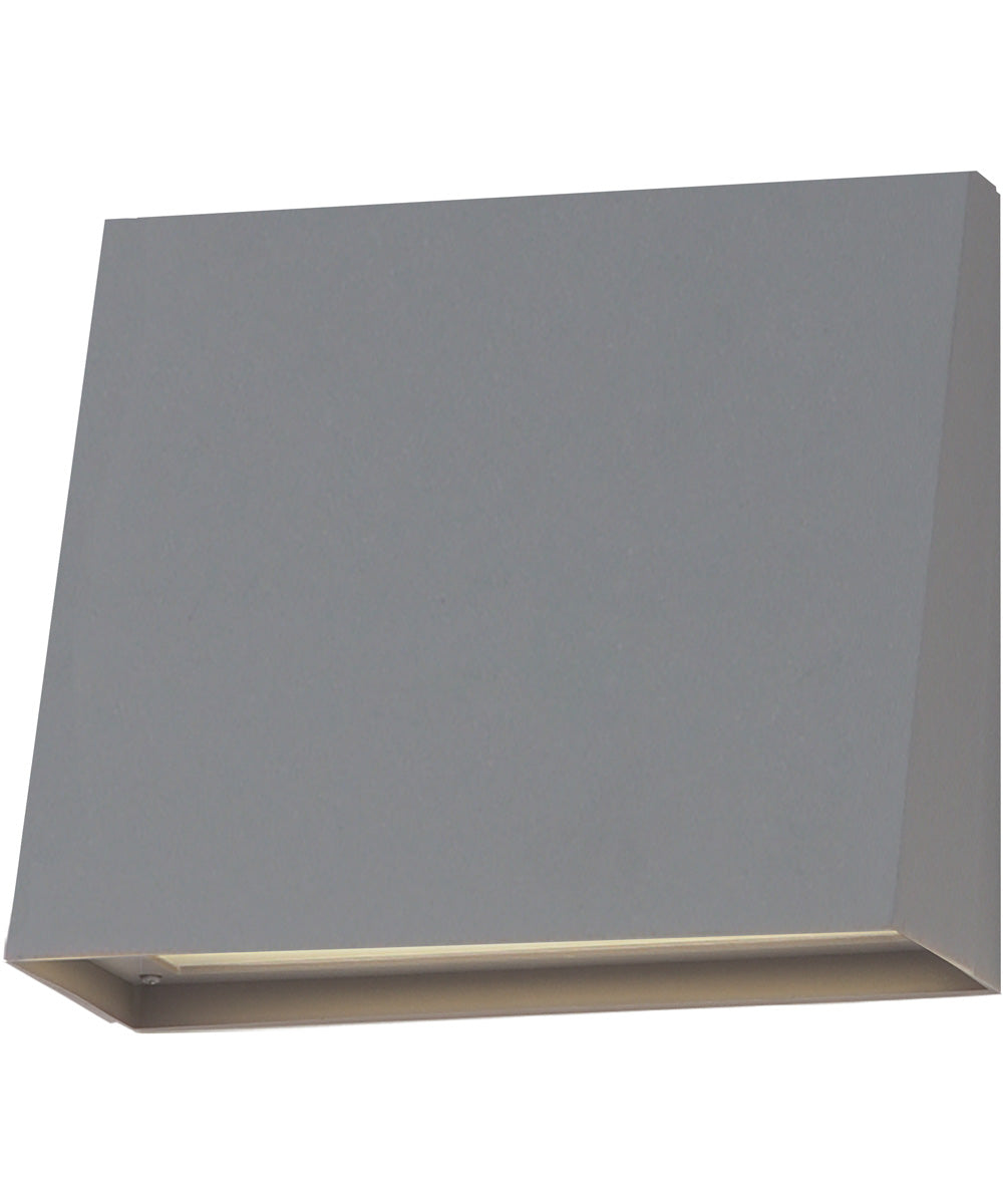 Pathfinder Large LED Outdoor Wall Sconce -5CCT Silver