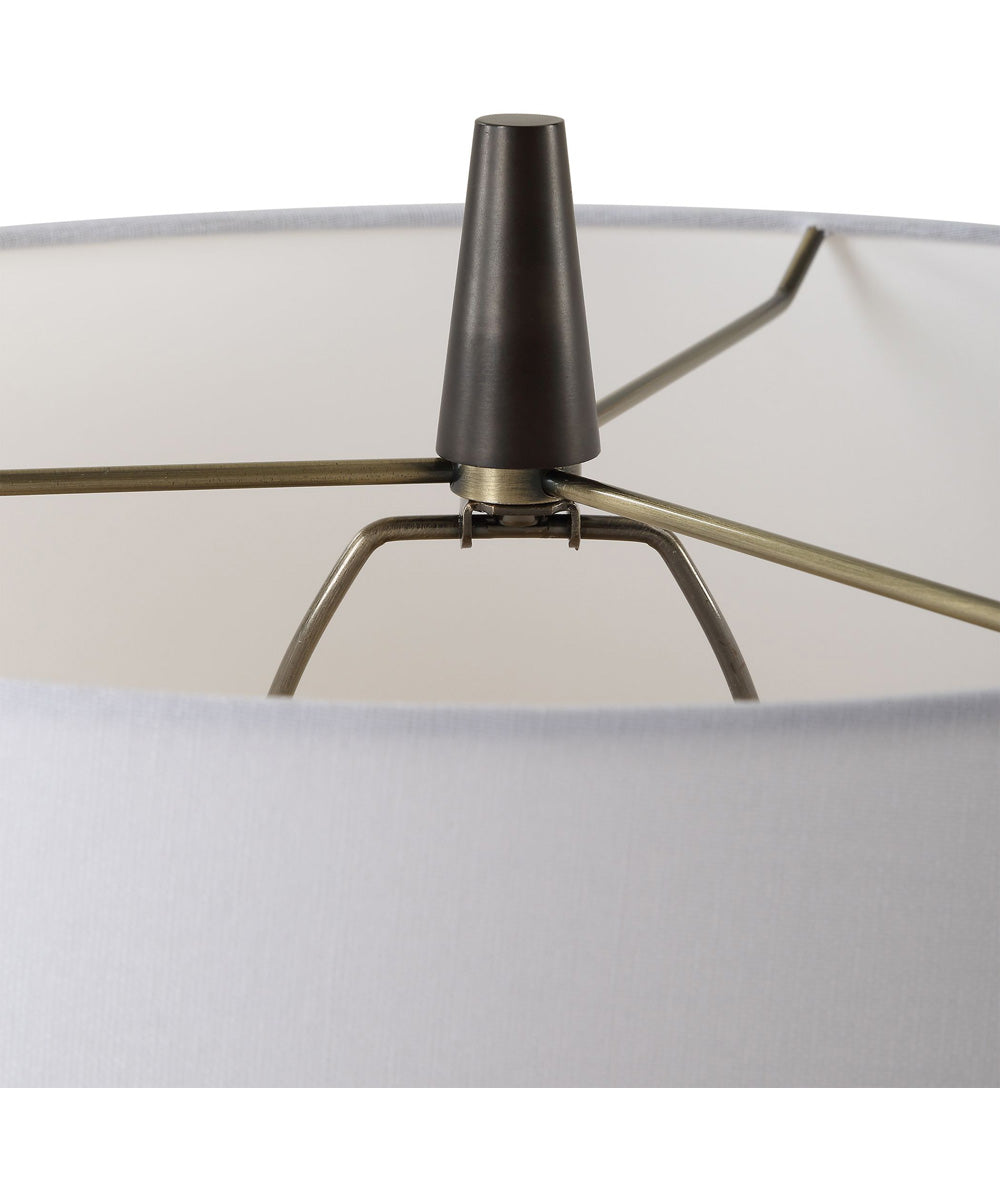 Loire Ivory Glaze Table Lamp