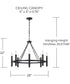 Winton 8-Light Chandelier Matte Black