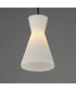 Sinch Single Pendant Black