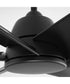 84" Spree Patio Ceiling Fan Matte Black