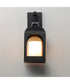 Marrakech 1-Light Wall Sconce Small Black