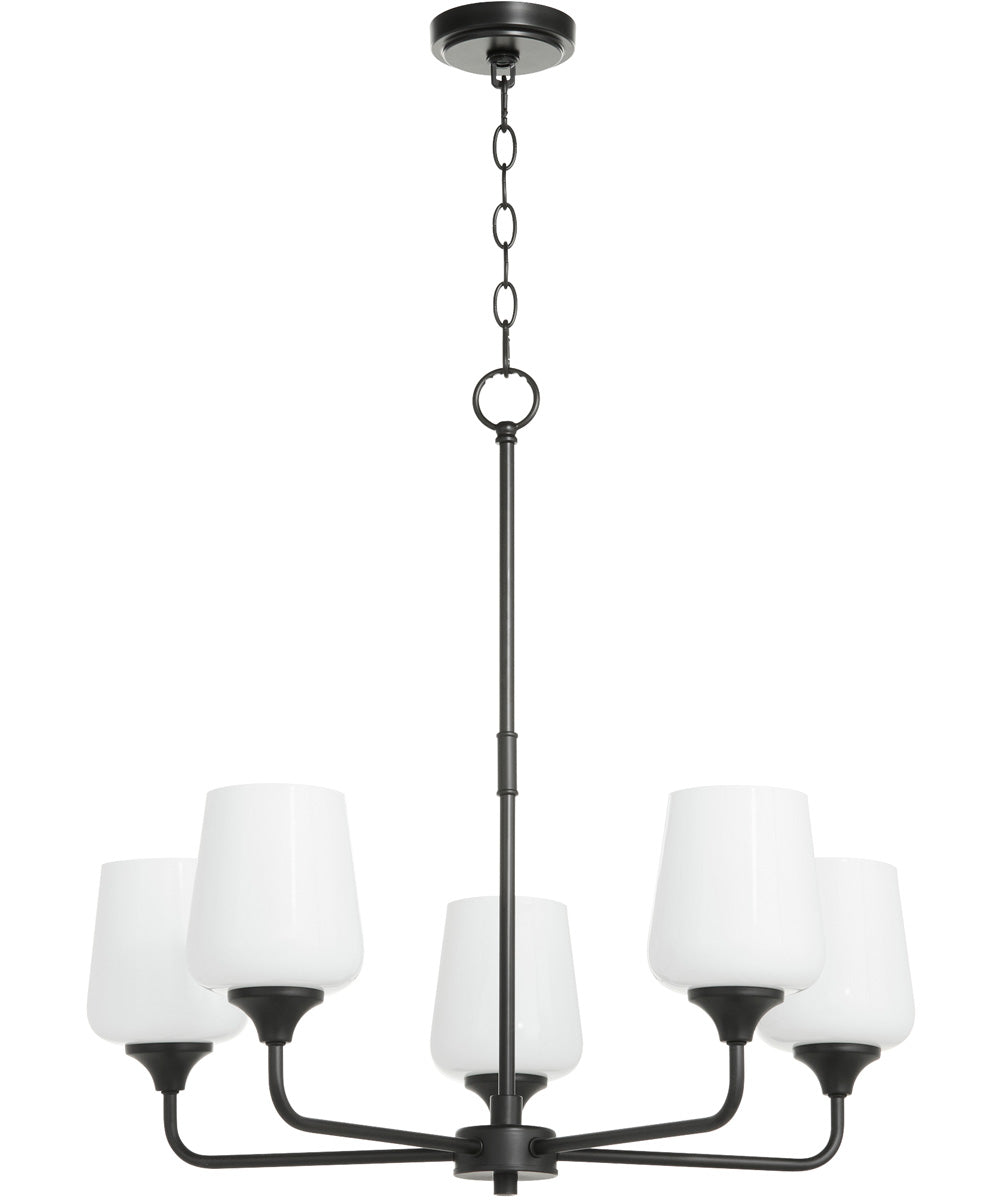 Raymond Chandelier Matte Black