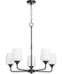 Raymond Chandelier Matte Black