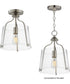 Bellmore 1-Light Pendant/Semi Flush Satin Nickel
