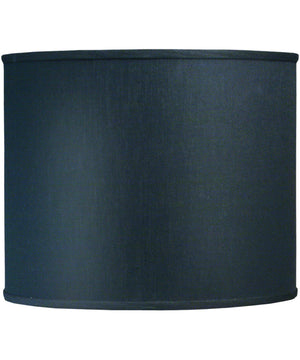 14x14x12 Black Shadow Drum Hardback Lampshade