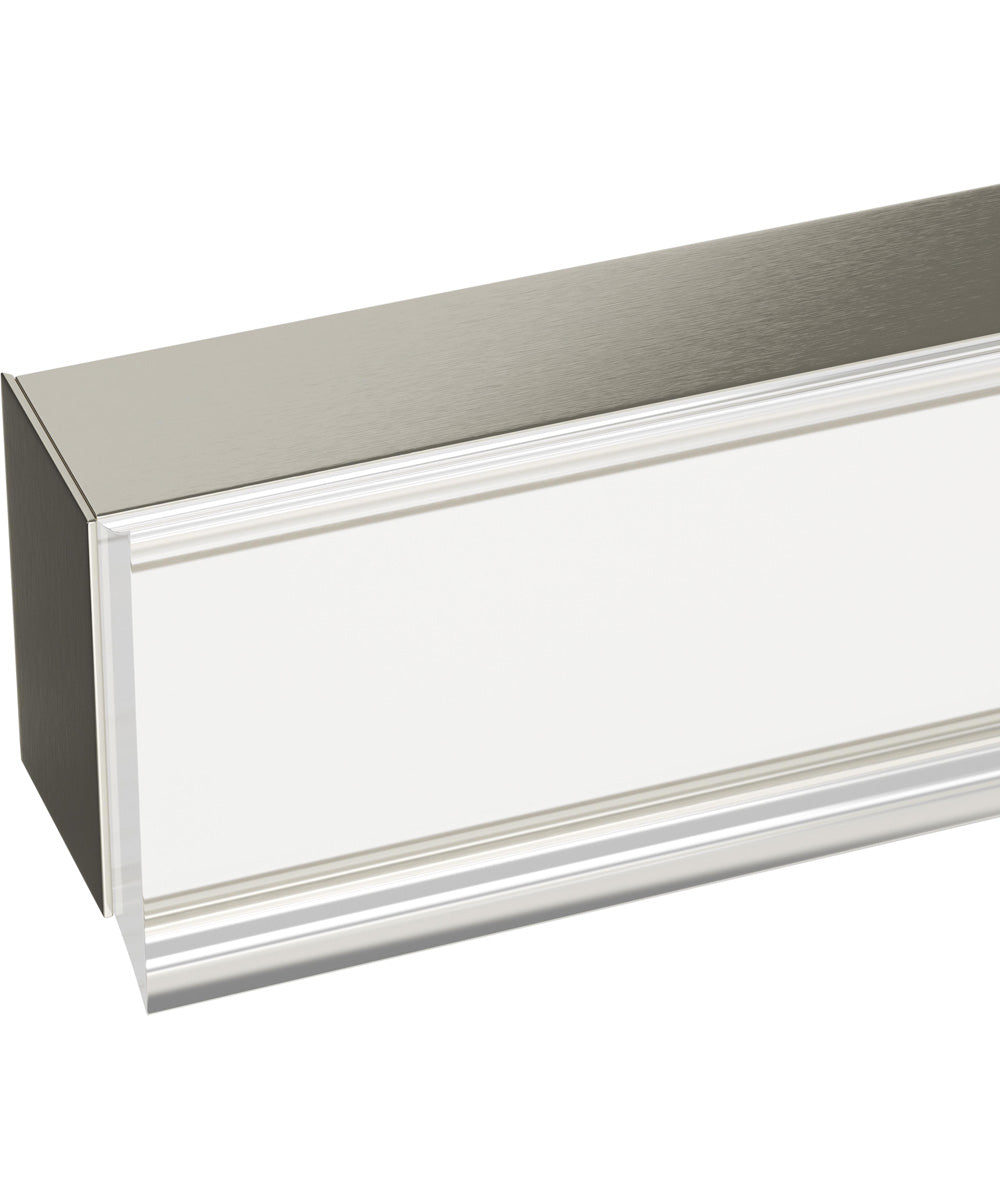 Phase 6.3 24 in. 5CCT Integrated LED Linear Vanity Light Brushed Nickel