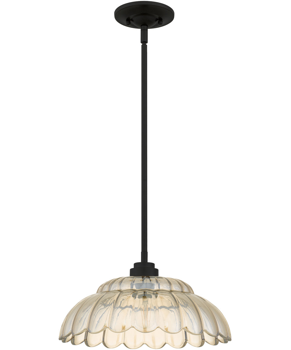 Whitecap 1-light Pendant Mottled Cocoa